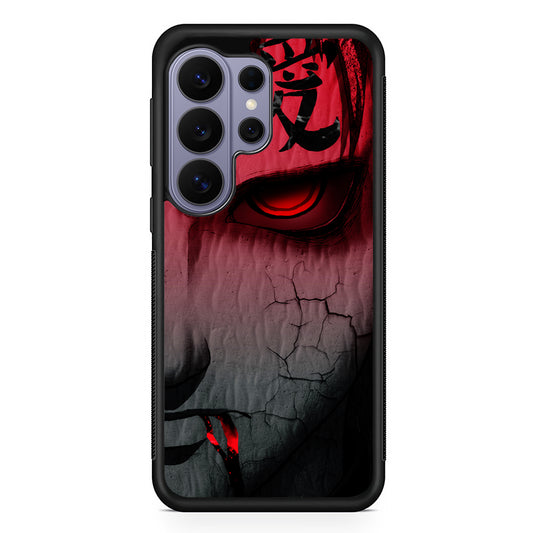 Naruto Gaara Face Samsung Galaxy S26 Ultra Case | Protective Rubber Cover