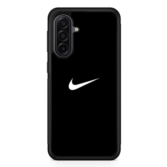 Nike Logo Black Simple Samsung Galaxy A17 Case | Durable Rubber Samsung Galaxy A17 Phone Case