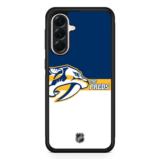 NHL Nashville Predators The Preds Samsung Galaxy A56 Case | Samsung Galaxy A56 Protective Rubber Case