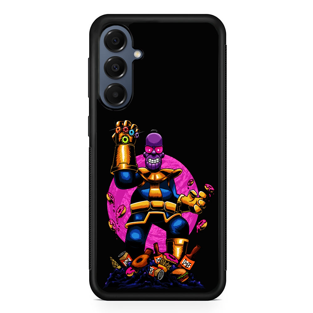 Simpson Homer Thanos Samsung Galaxy A16 Case | Slim Protective Cover for Samsung Galaxy A16