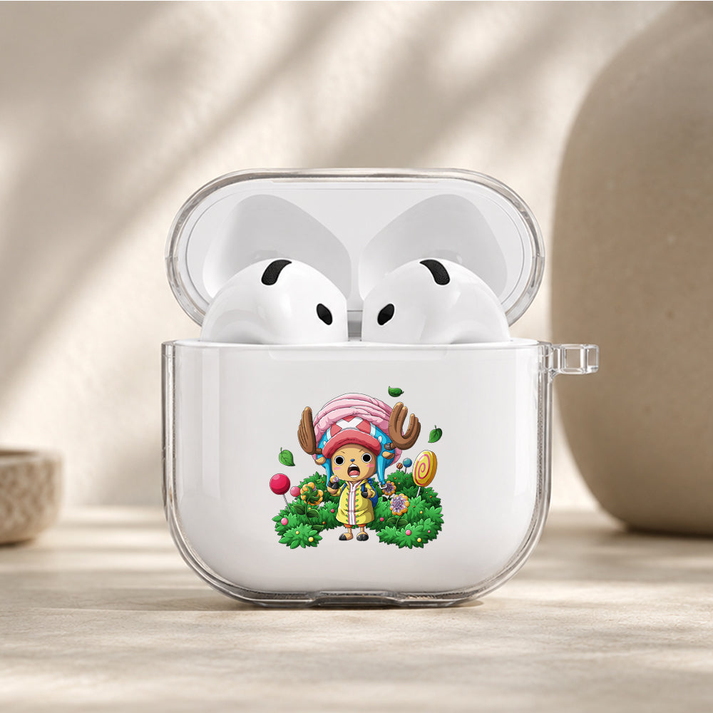 Chopper In Candy Land Protective Apple Airpods 4 Clear Case - Durable Clear Protection