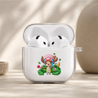 Chopper In Candy Land Protective Apple Airpods 4 Clear Case - Durable Clear Protection