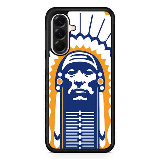Chief Illiniwek Illinois Samsung Galaxy A56 Case | Samsung Galaxy A56 Protective Rubber Case