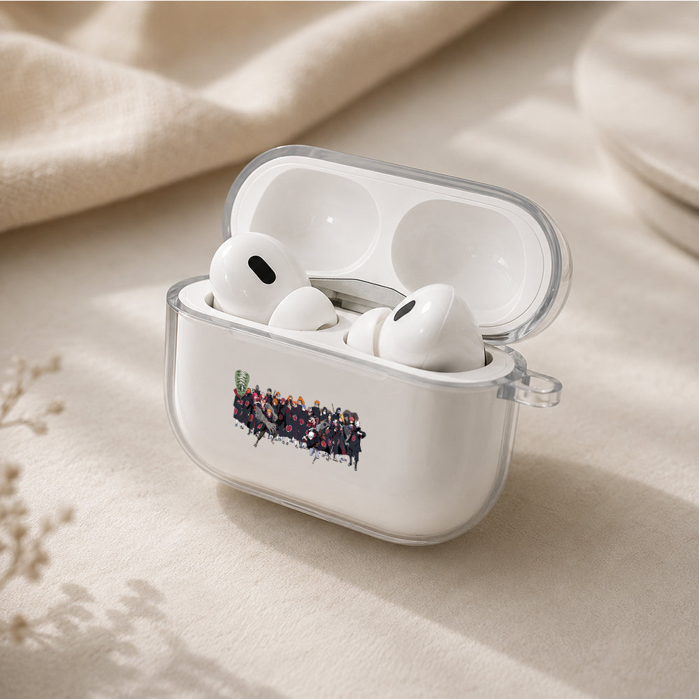 Akatsuki full Team Protective Apple AirPods Pro 3 Clear Case | Shockproof Cover