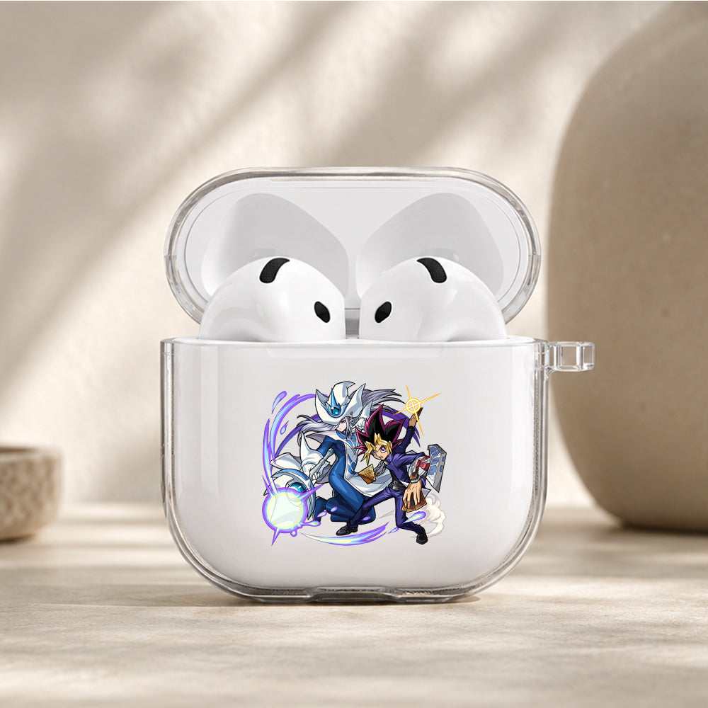 Yu-Gi-Oh Yugi Muto Magician Protective Apple Airpods 4 Clear Case - Durable Clear Protection