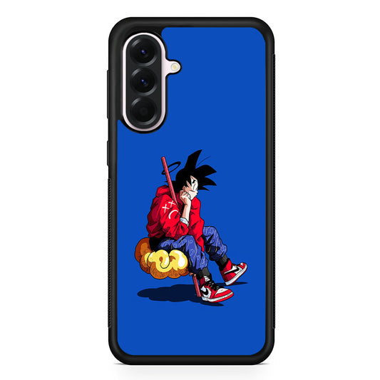 Goku Air Jordan Shoes Samsung Galaxy A56 Case | Samsung Galaxy A56 Protective Rubber Case