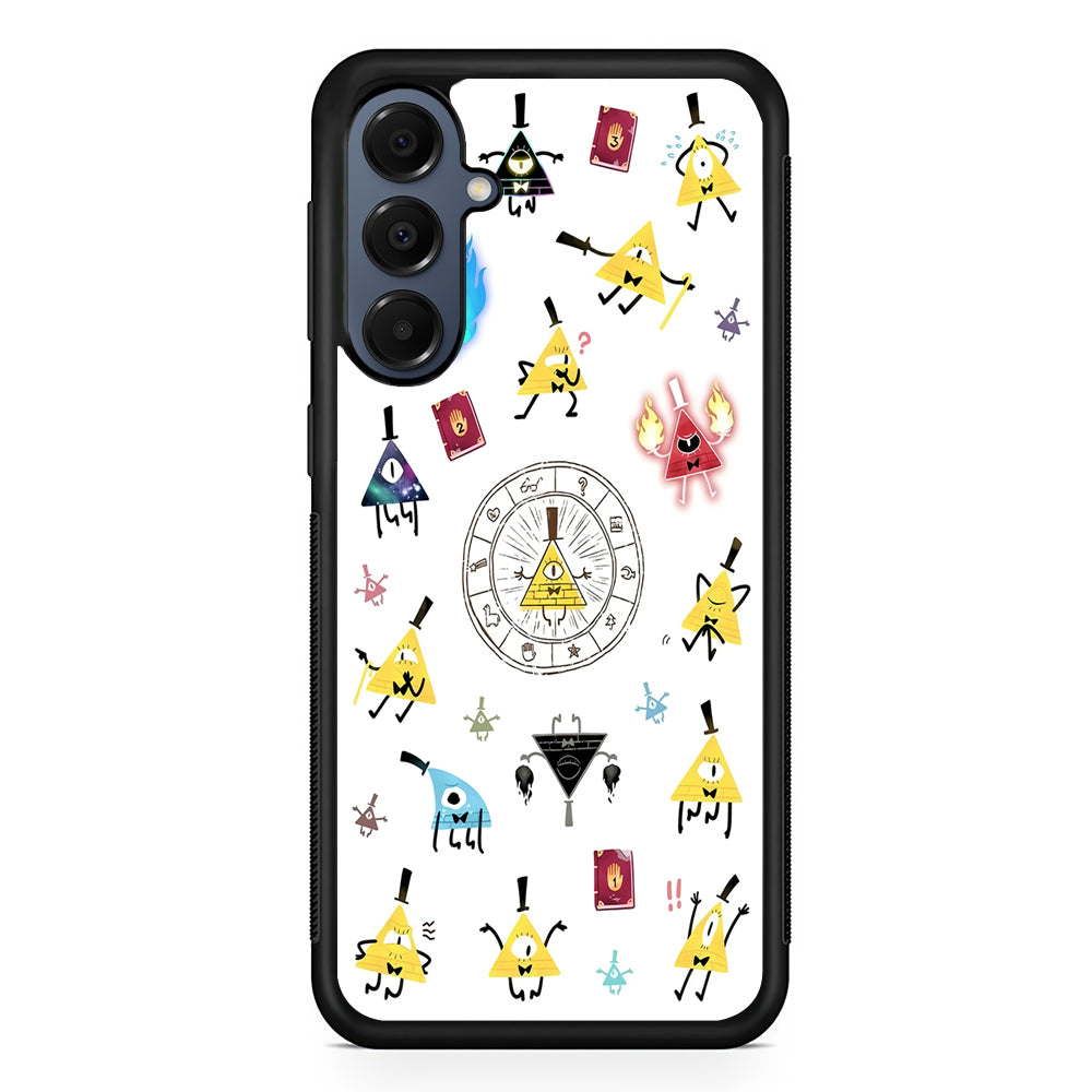 Gravity Falls Bill Cipher Doodle Samsung Galaxy A16 Case | Slim Protective Cover for Samsung Galaxy A16