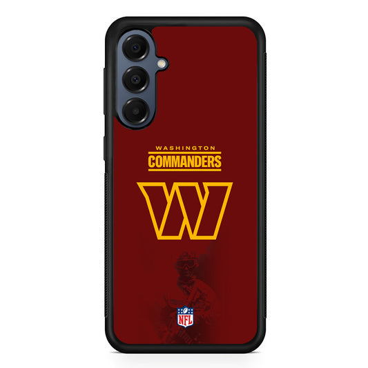NFL Washington Commanders Maroon Samsung Galaxy A16 Case | Slim Protective Cover for Samsung Galaxy A16