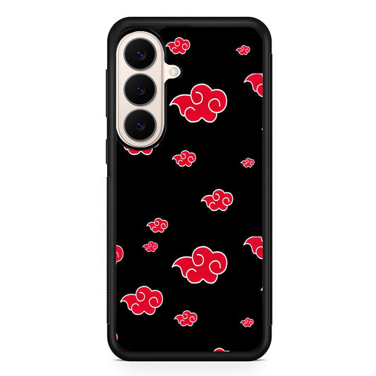 Naruto - Akatsuki Symbol Samsung Galaxy S26 Case | Durable Protective Rubber Cover