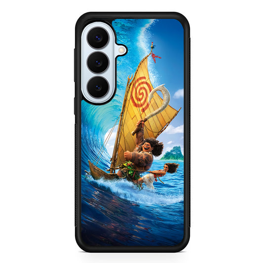 Moana Sailing on The Sea Samsung Galaxy S26 Plus Case | Slim Protective Rubber Cover