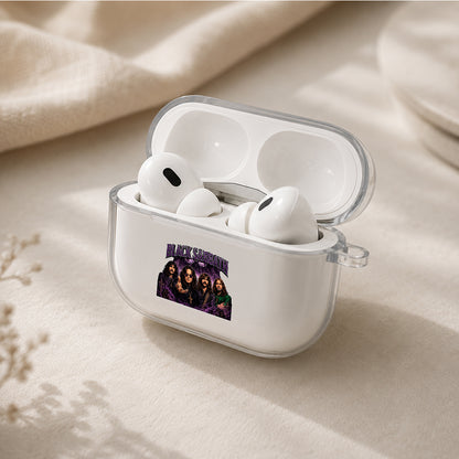 Black Sabbath Heavy Metal Protective Apple AirPods Pro 3 Clear Case | Shockproof Cover