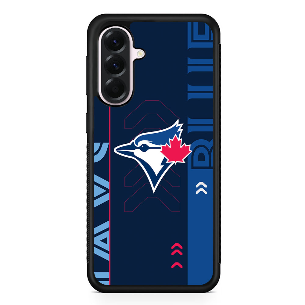 MLB Toronto Blue Jays Team Artwork Samsung Galaxy A56 Case | Samsung Galaxy A56 Protective Rubber Case
