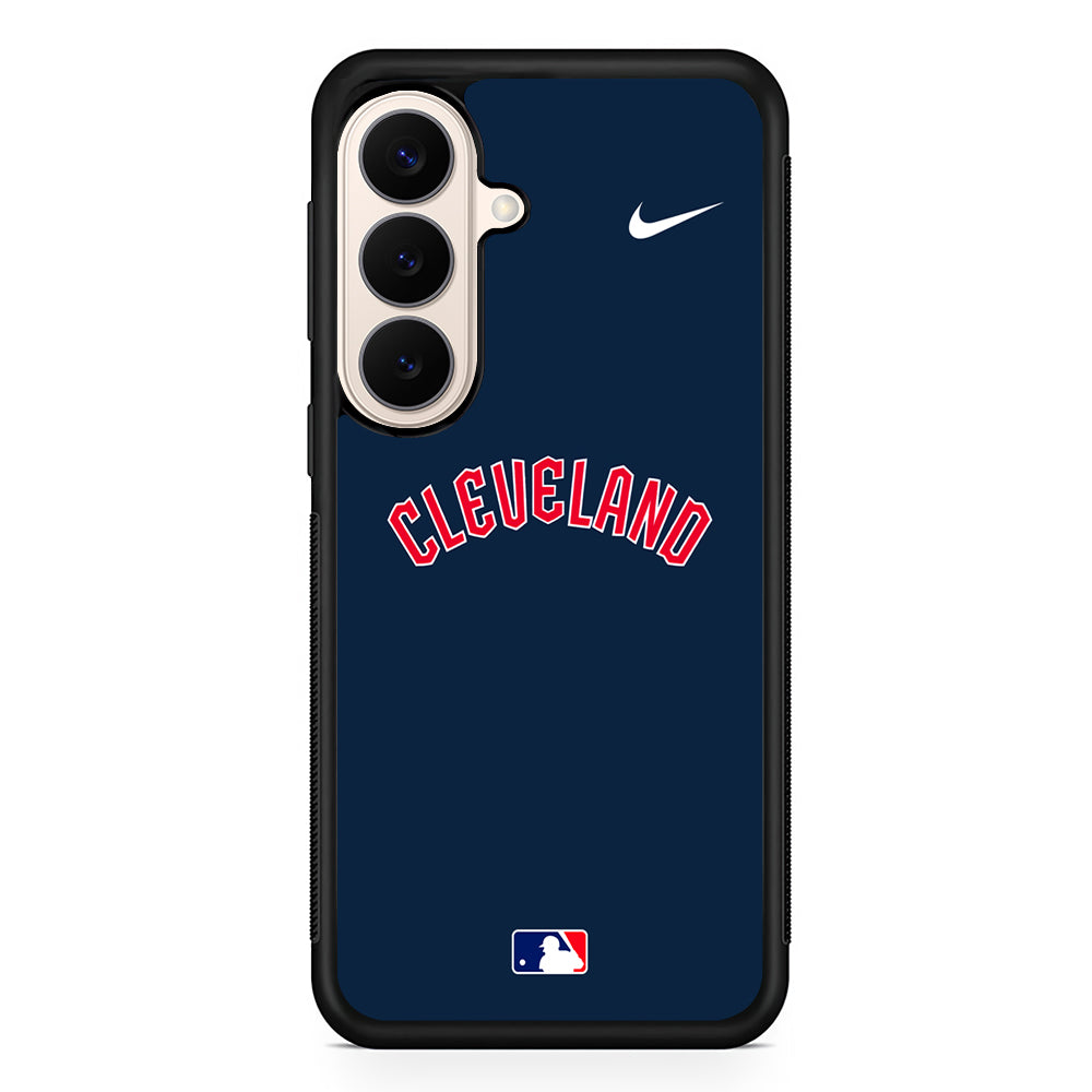MLB Cleveland Guardians Navy Nike Samsung Galaxy S26 Case – Slim Protective Phone Cover