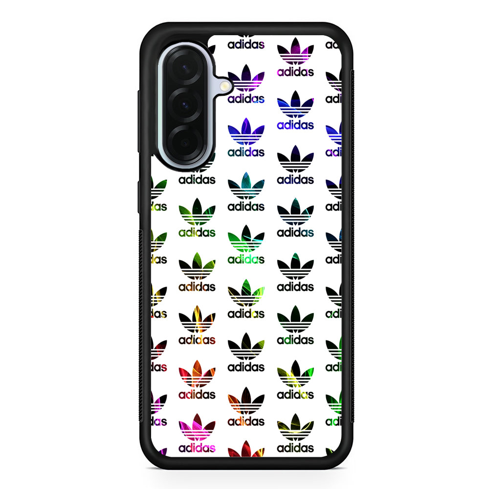 Adidas Smoke Colorful Pattern Samsung Galaxy A36 Case | Durable Samsung Galaxy A36 Protective Case