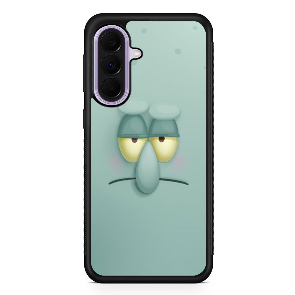 Squidward Tentacles Face Samsung Galaxy A37 Case | Samsung Galaxy A37 Rubber Protective Case