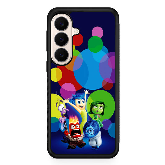 Inside Out Colorful Circle Samsung Galaxy S26 Case | Durable Protective Rubber Cover