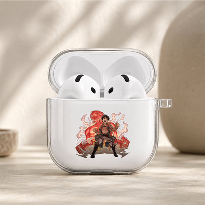 Attack on Titan Roar of Freedom Protective Apple Airpods 4 Clear Case - Durable Clear Protection