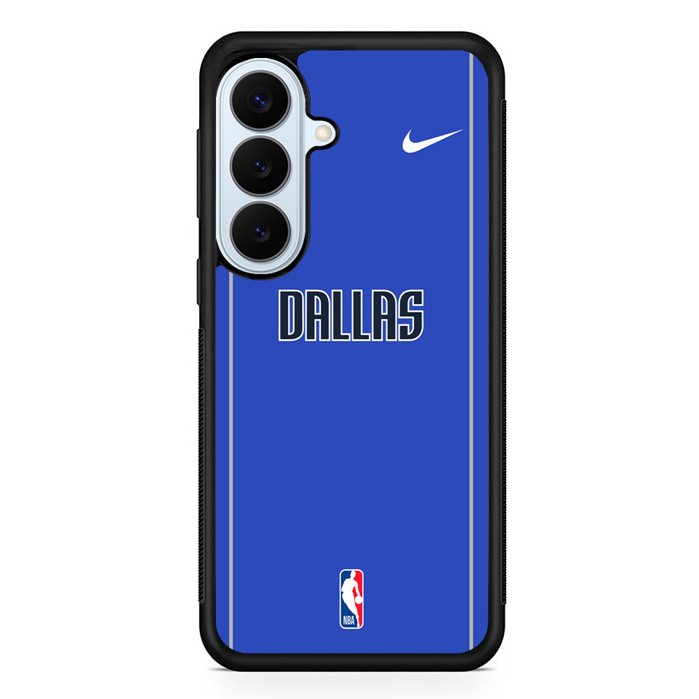 NBA Dallas Mavericks Blue Nike Samsung Galaxy S26 Plus Case | Lightweight Protective Phone Cover
