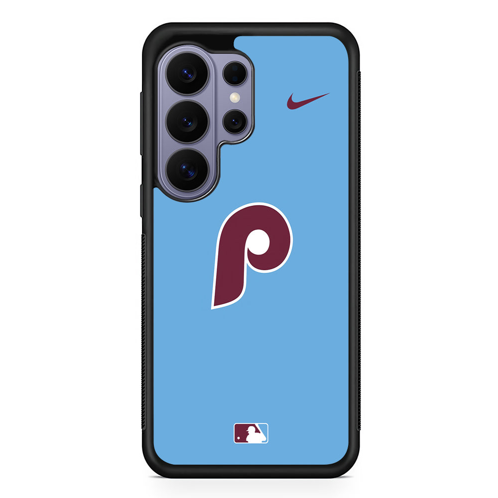 MLB Philadelphia Phillies Blue Nike Samsung Galaxy S26 Ultra Case | Slim Durable Protective Cover