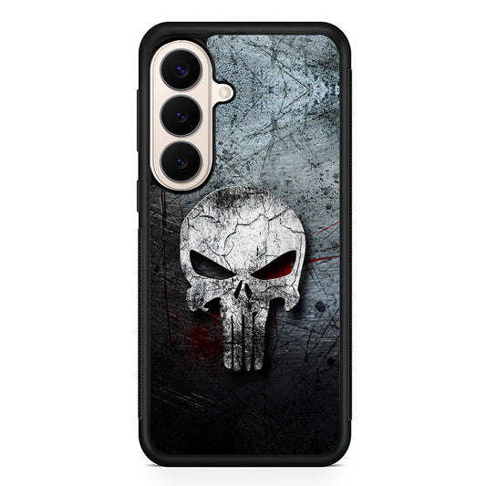 The Punisher Logo Samsung Galaxy S26 Case | Durable Protective Rubber Cover