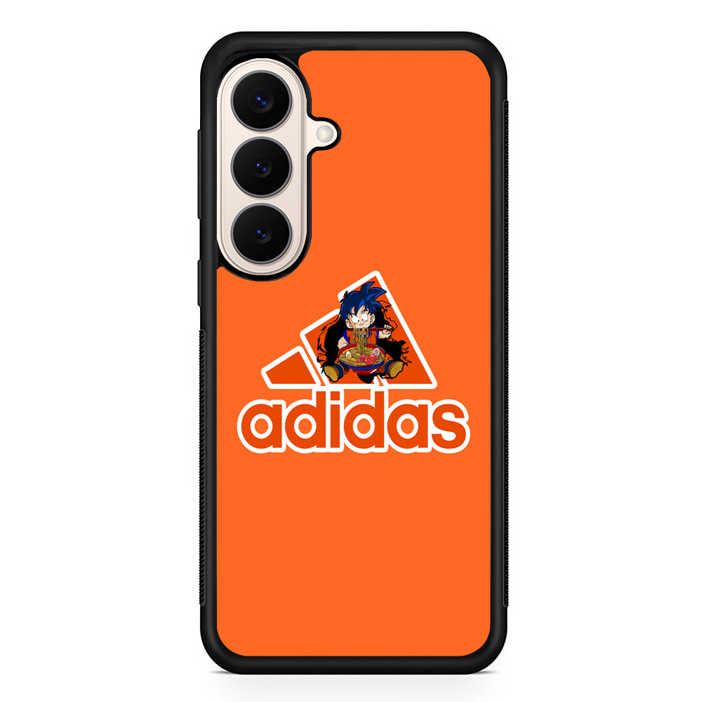 Adidas Son Goku Eats Ramen Samsung Galaxy S26 Case – Slim Protective Phone Cover