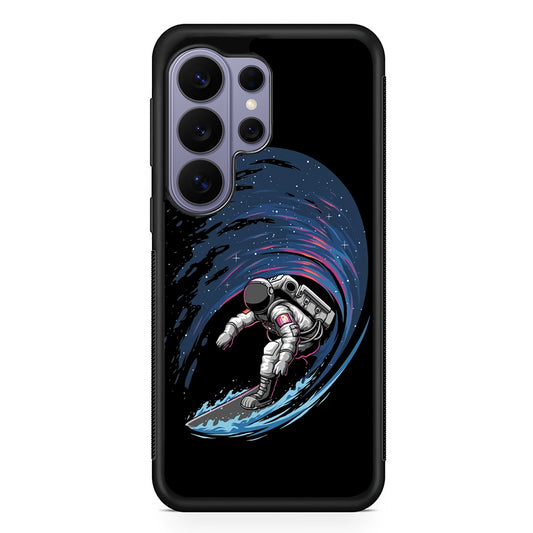 Astronaut Surfing The Sky Samsung Galaxy S26 Ultra Case | Protective Rubber Cover