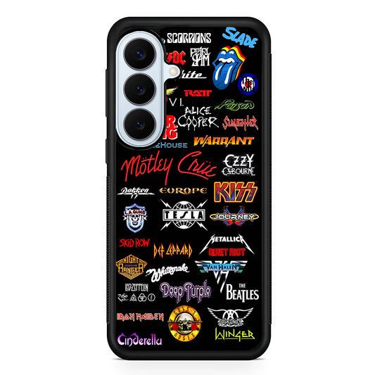 Rock and Metal Band Logo Samsung Galaxy S26 Plus Case | Slim Protective Rubber Cover
