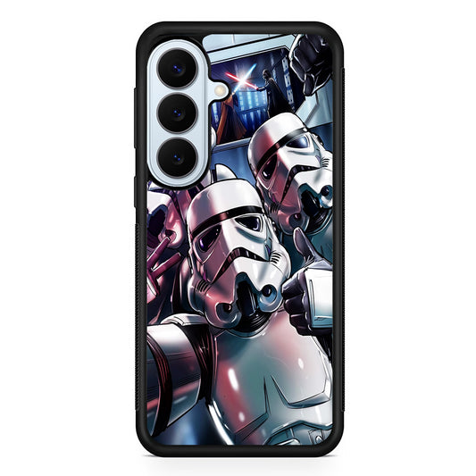 Star Wars Stormtrooper Selfie Samsung Galaxy S26 Plus Case | Slim Protective Rubber Cover