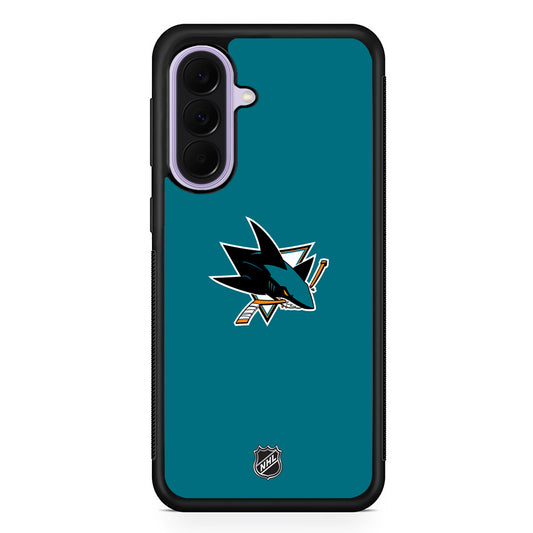 NHL San Jose Sharks Team Samsung Galaxy A37 Case | Samsung Galaxy A37 Rubber Protective Case