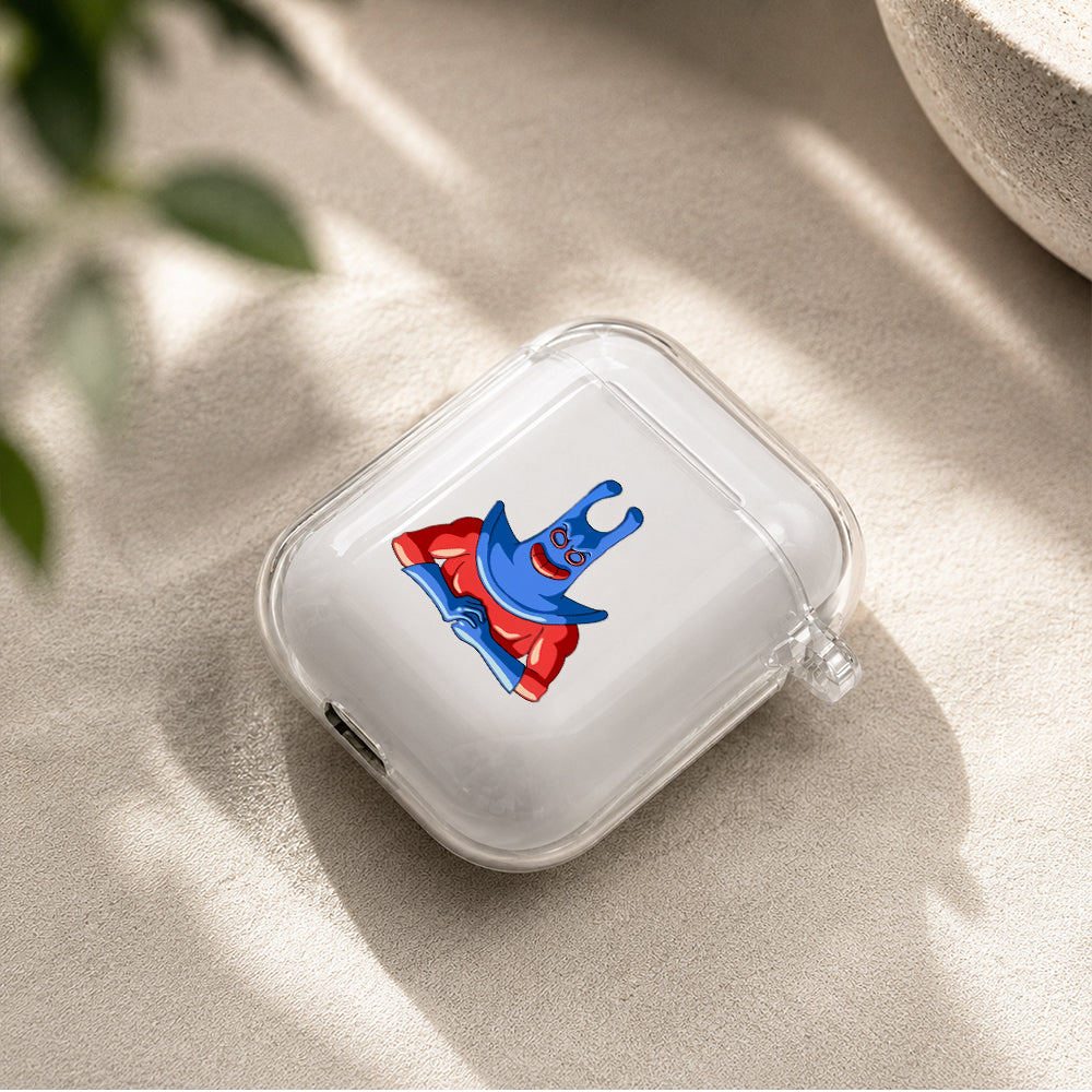 Man Ray Plan Protective Clear Case Cover For Apple Airpods | Soft Silicone AirPods 1 / 2 Case | Protective Cover