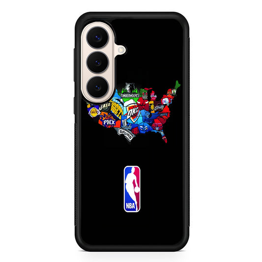 NBA Basketball Samsung Galaxy S26 Case | Durable Protective Rubber Cover