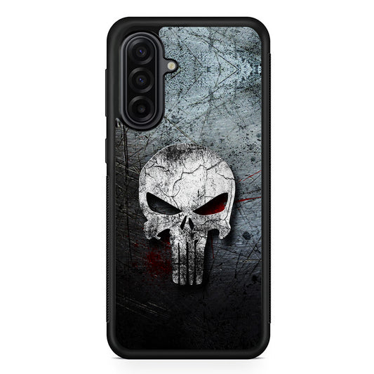 The Punisher Logo Samsung Galaxy A17 Case | Durable Rubber Samsung Galaxy A17 Phone Case