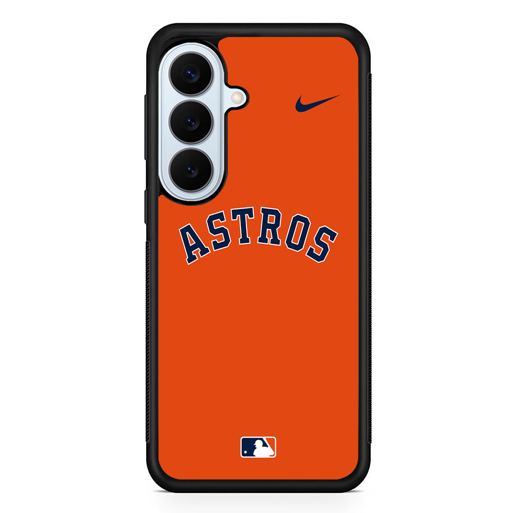 MLB Houston Astros Orange Nike Samsung Galaxy S26 Plus Case | Lightweight Protective Phone Cover