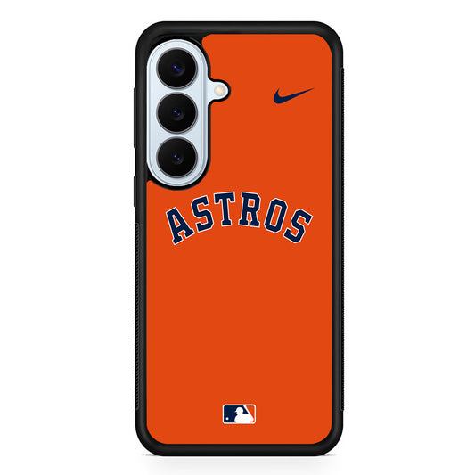 MLB Houston Astros Orange Nike Samsung Galaxy S26 Plus Case | Lightweight Protective Phone Cover