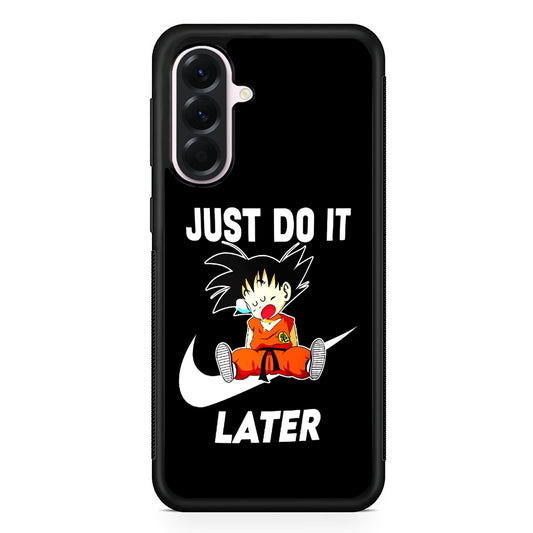 Nike Goku Asleep Samsung Galaxy A56 Case | Samsung Galaxy A56 Protective Rubber Case
