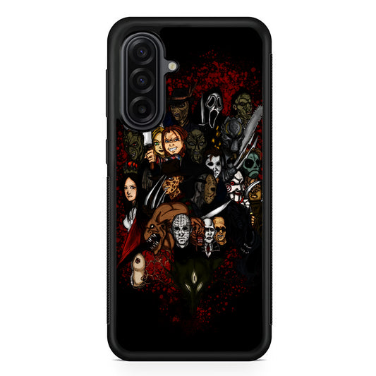 Horror Movie Character Samsung Galaxy A17 Case | Durable Rubber Samsung Galaxy A17 Phone Case