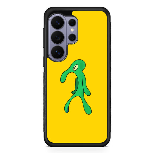 Squidward Painting Masterpiece Samsung Galaxy S26 Ultra Case | Protective Rubber Cover