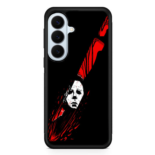 Michael Myers Knife Blood Samsung Galaxy S26 Plus Case | Slim Protective Rubber Cover