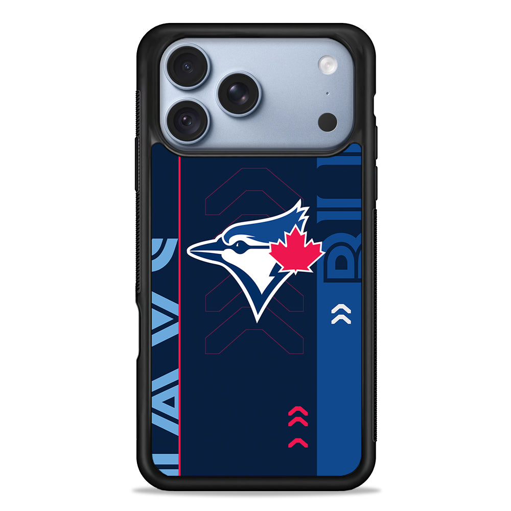 MLB Toronto Blue Jays Team Artwork iPhone 18 Pro Case - iPhone 18 Pro Silicone Case