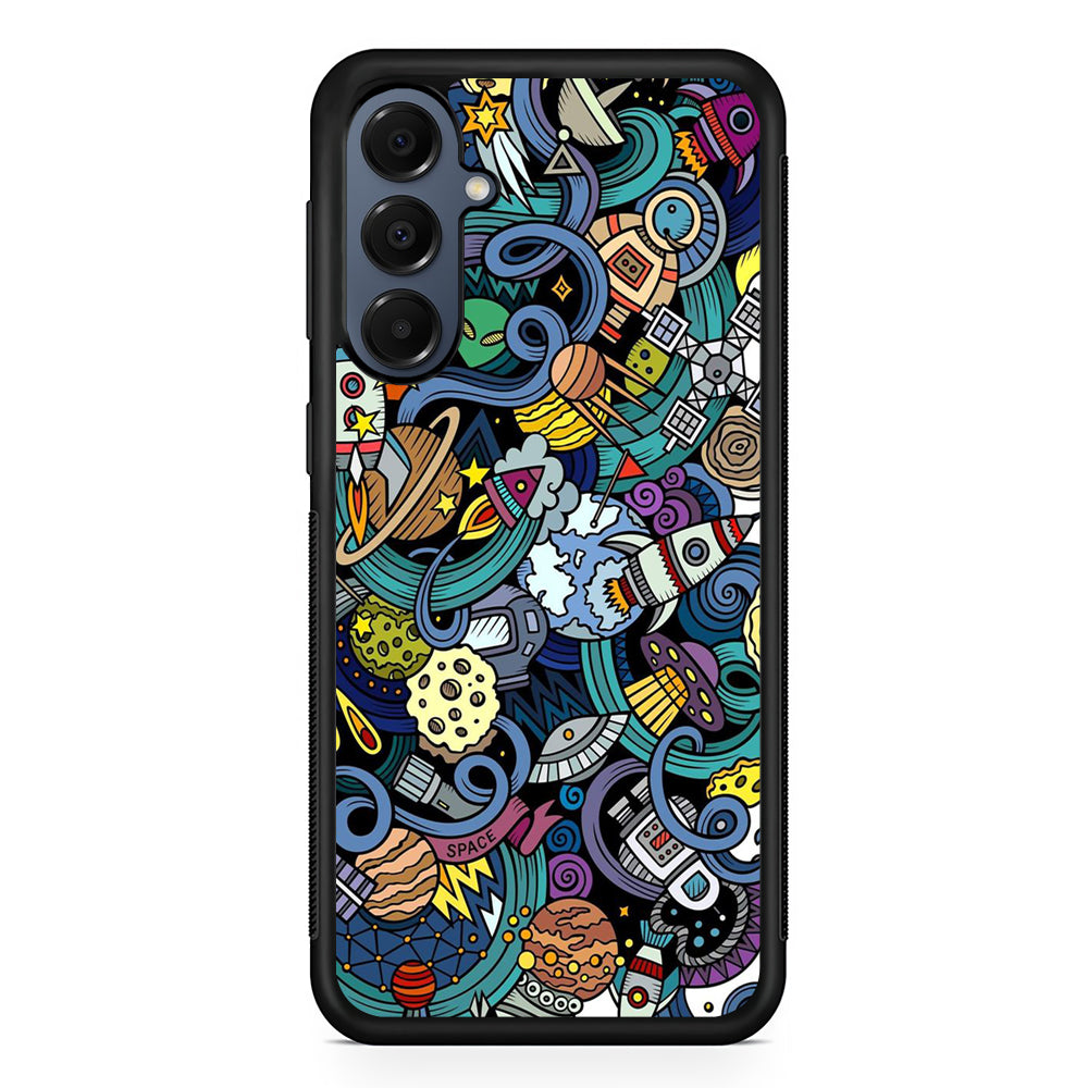 Doodle 002 Samsung Galaxy A16 Case | Slim Protective Cover for Samsung Galaxy A16