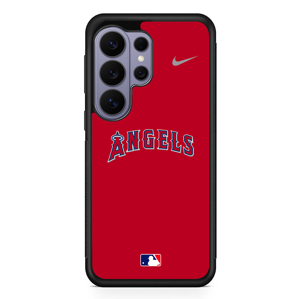 MLB Los Angeles Angels Red Nike Samsung Galaxy S26 Ultra Case | Slim Durable Protective Cover