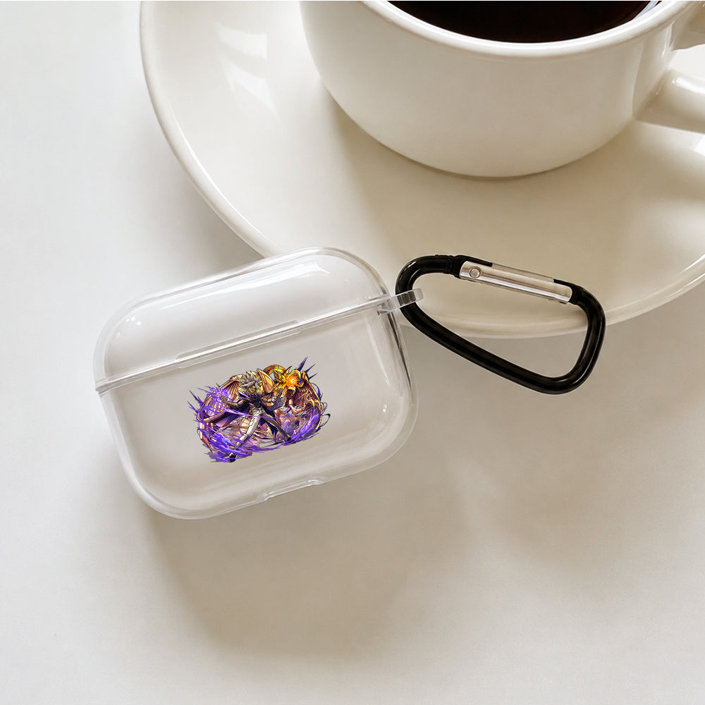 Yu-Gi-Oh Darkness of Yami Marik Protective Apple AirPods Pro 3 Clear Case | Shockproof Cover