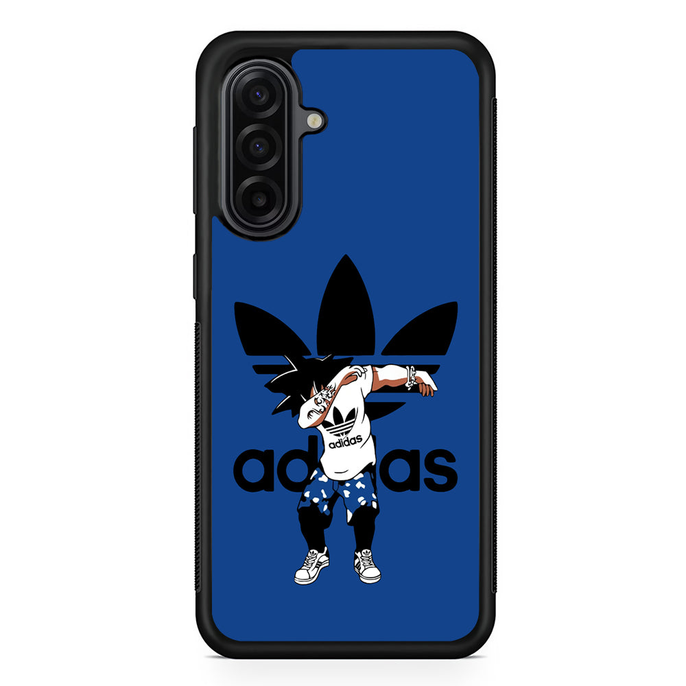 Adidas Dragon Ball Goku Dub Samsung Galaxy A17 Case | Durable Rubber Samsung Galaxy A17 Phone Case
