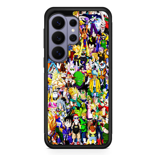 Dragon Ball Z All Characters Samsung Galaxy S26 Ultra Case | Protective Rubber Cover