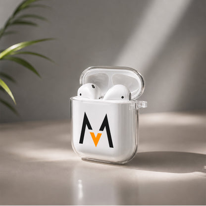Maroon 5 Iconic M Protective Clear Case Cover For Apple Airpods | Soft Silicone AirPods 1 / 2 Case | Protective Cover