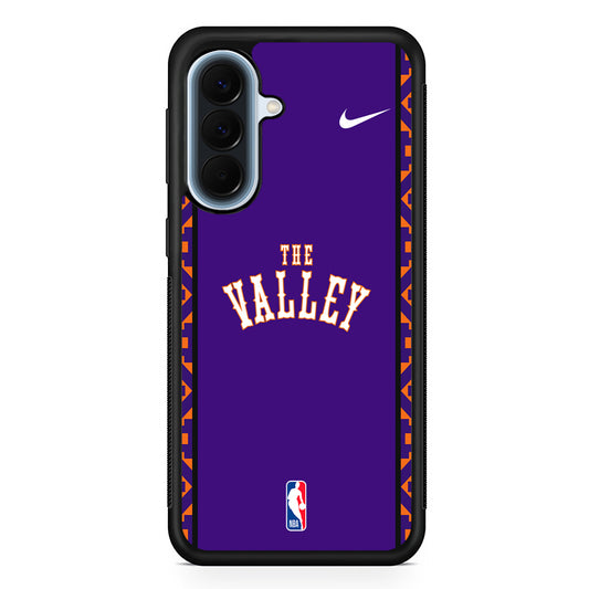 NBA Phoenix Suns Purple Nike Samsung Galaxy A57 Case | Slim Samsung Galaxy A57 Protective Case