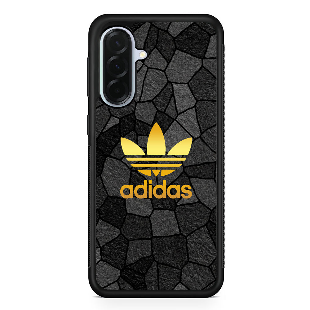 Adidas Gold Rock Patern Samsung Galaxy A36 Case | Durable Samsung Galaxy A36 Protective Case