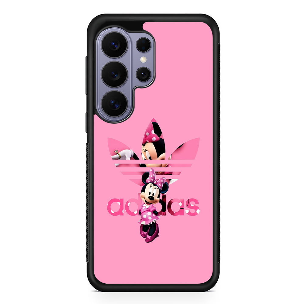 Adidas Cute Minnie Mouse Samsung Galaxy S26 Ultra Case | Slim Durable Protective Cover