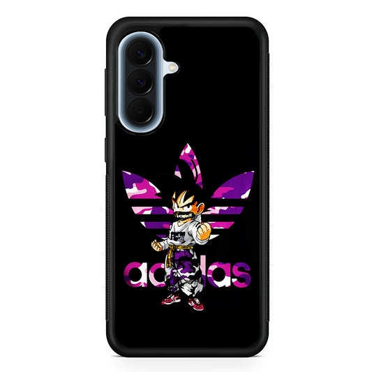 Adidas Purple Camo Son Goku Samsung Galaxy A57 Case | Slim Samsung Galaxy A57 Protective Case