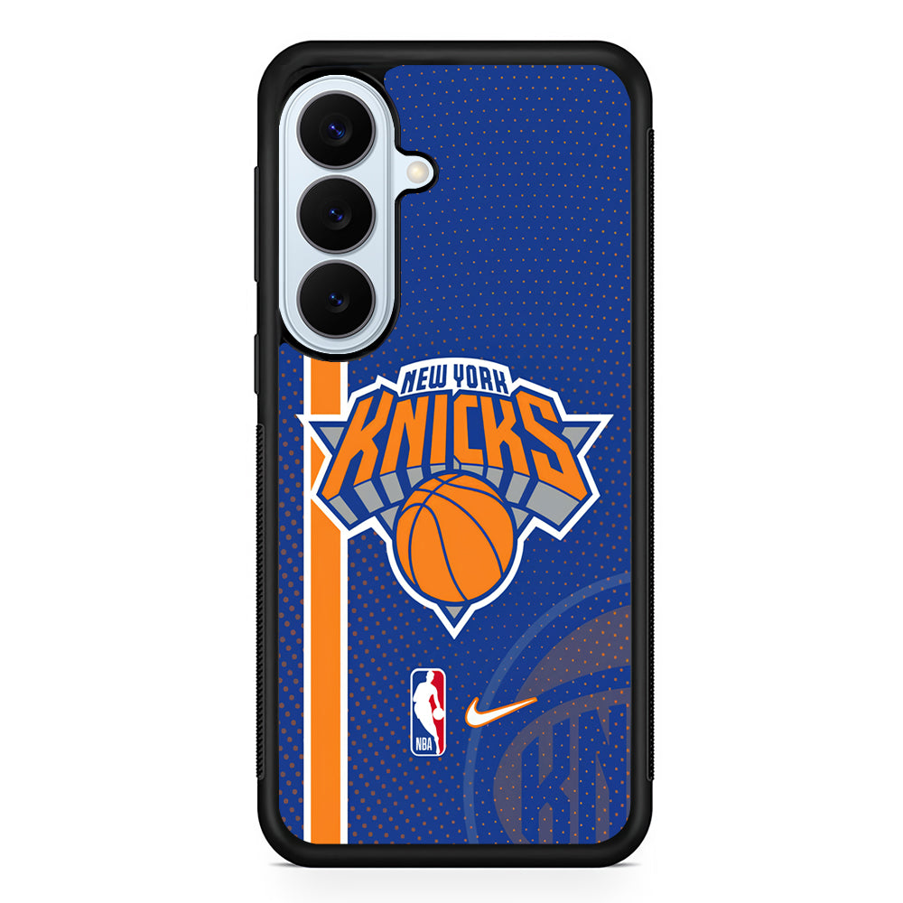 NBA New York Knicks Blue Nike Samsung Galaxy S26 Plus Case | Lightweight Protective Phone Cover
